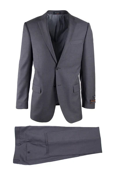 Novello Gray, Modern Fit, Pure Wool Suit by Tiglio Luxe TIG1008 - 36S