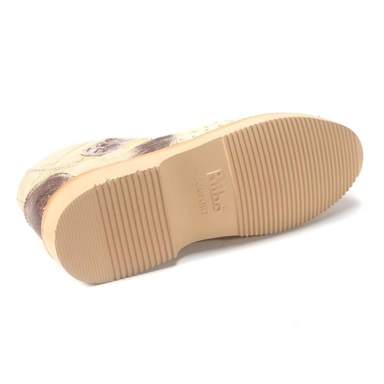 Los Altos Casual Natural Caiman & Ostrich Skin Sneakers - 8
