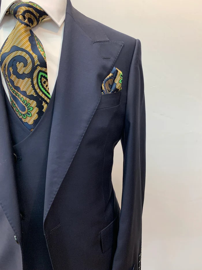 Rossi Man Suit -  Tan Gray Black Navy Camel French Blue Suit - 38 Short Jacket+32 Waist Adjustable 28to34)(Height: 5 4 to5 7 )(Neck  15-16.5)S-M)