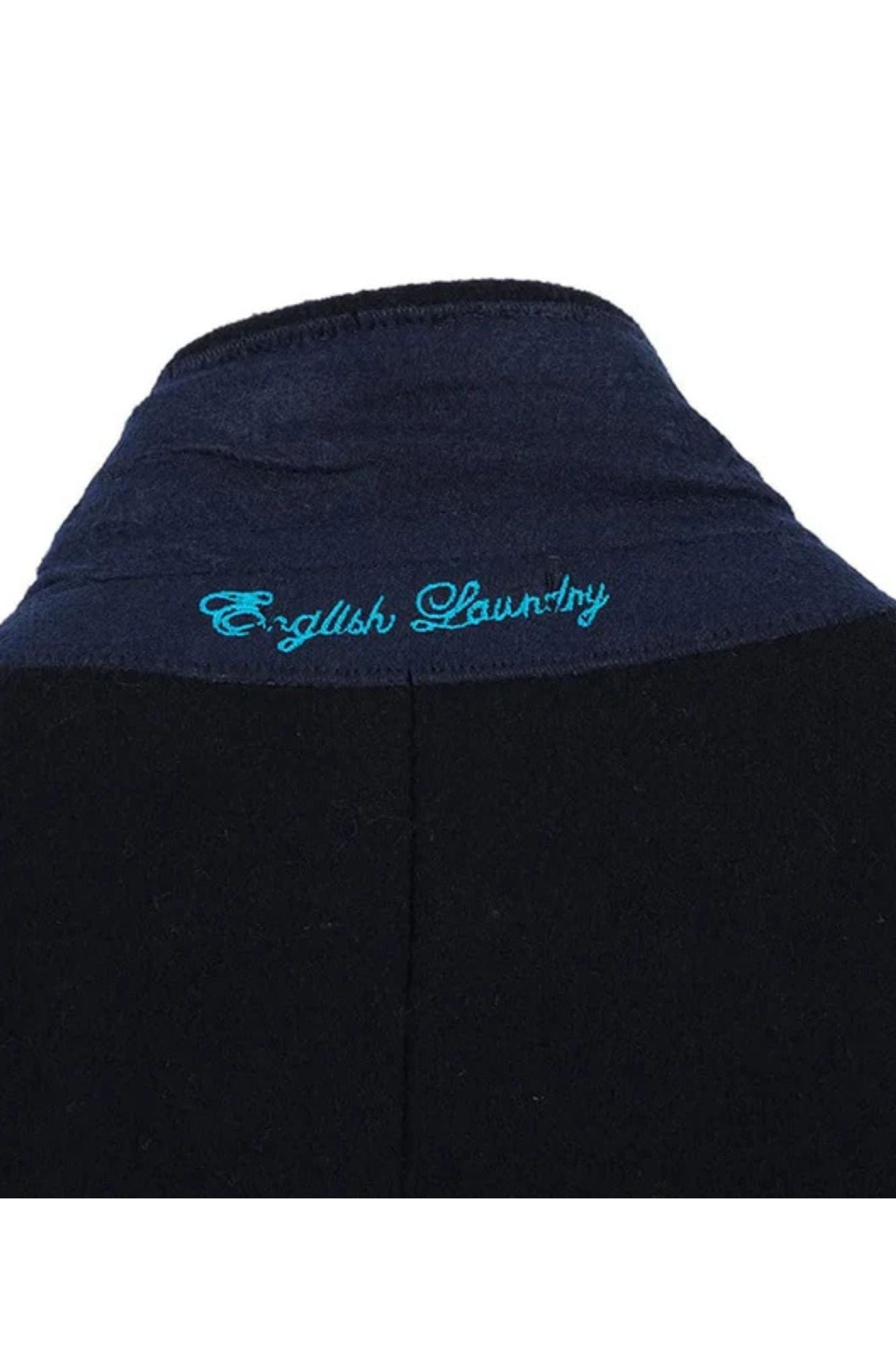 Navy Fall/Winter Essential Slim Fit Overcoat Wool Blend - Coat Size 38