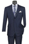 Cheap Priced Suit - Mens Modern Fit 2 Button Navy Suit