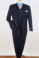 Cheap Priced Suit - Mens Classic Fit 2 Button Vested Navy Suit