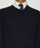 Cotton blend Navy Long Sleeve Sweater