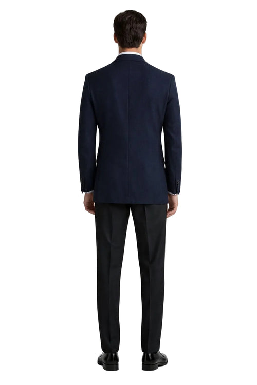 Double Breasted Navy Blazer - Big And Tall Sport Coat