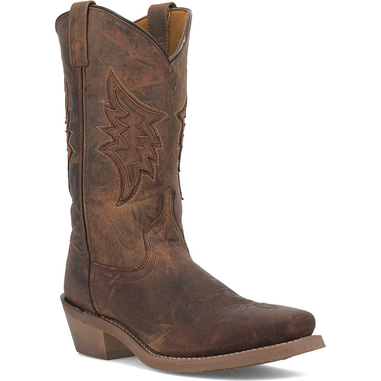 Laredo Nico Taupe Square Toe Boots for Men - 8D
