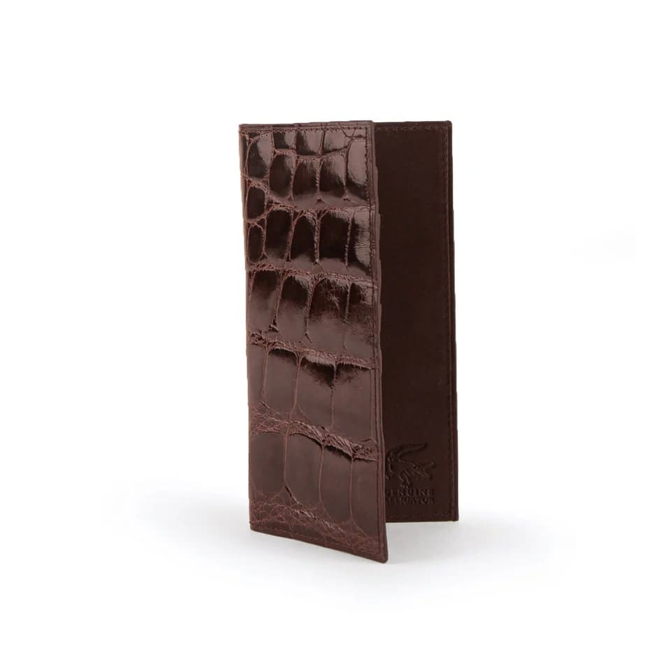 Ferrini Alligator Checkboot Nicotine - One Size