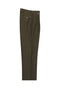Tiglio Luxe Olive Wide Leg, Pure Wool Dress Pants 2576
