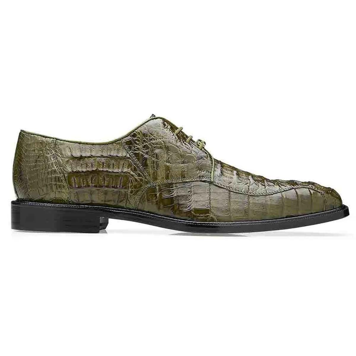 Belvedere Chapo Exotic Crocodile Hornback Oxfords - 9