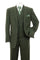 Cheap Priced Suit - Mens 2 Button Double Breasted Vest Suit In Olive Windopane Plaid