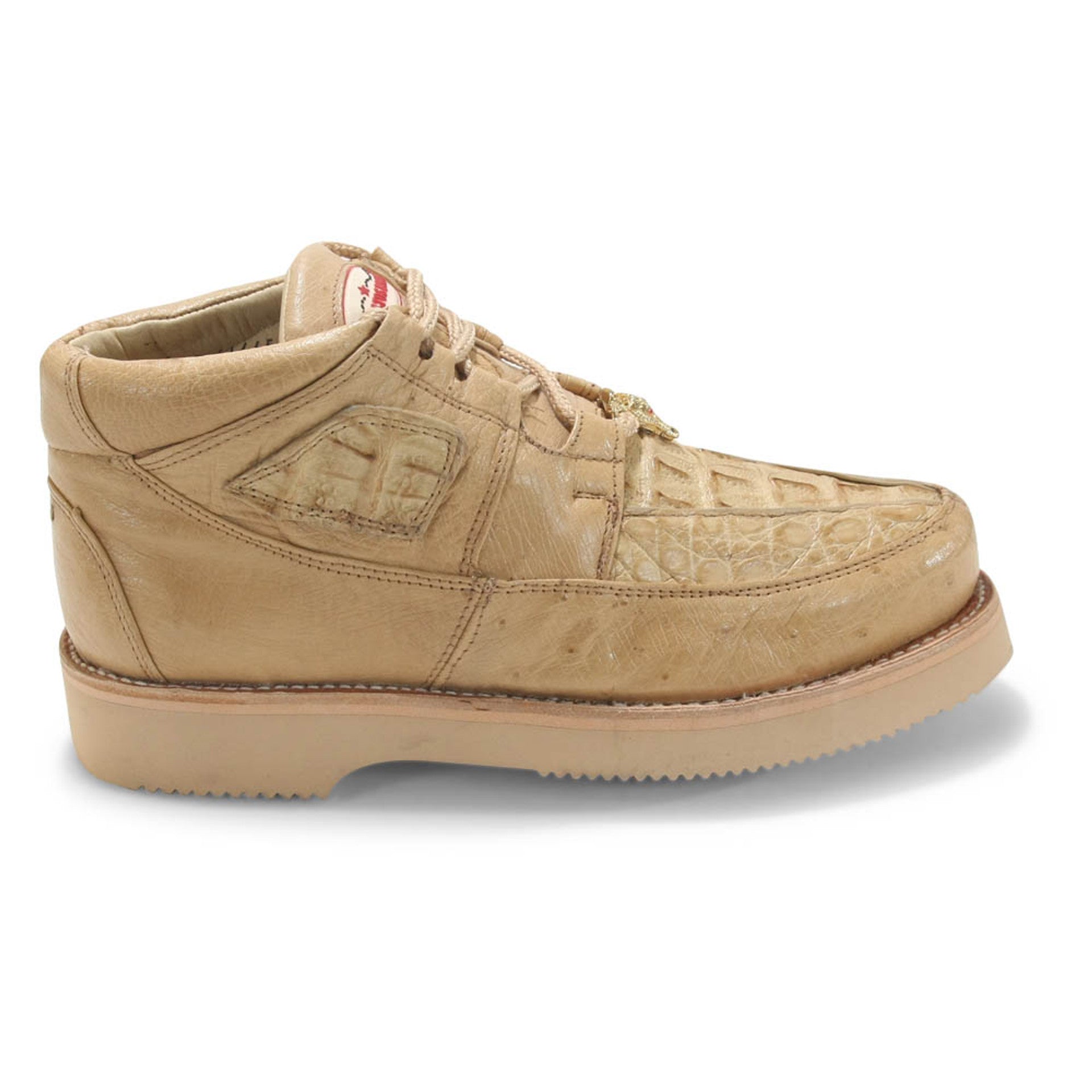 Los Altos Casual Oryx Caiman Belly & Ostrich Skin Shoes - 8