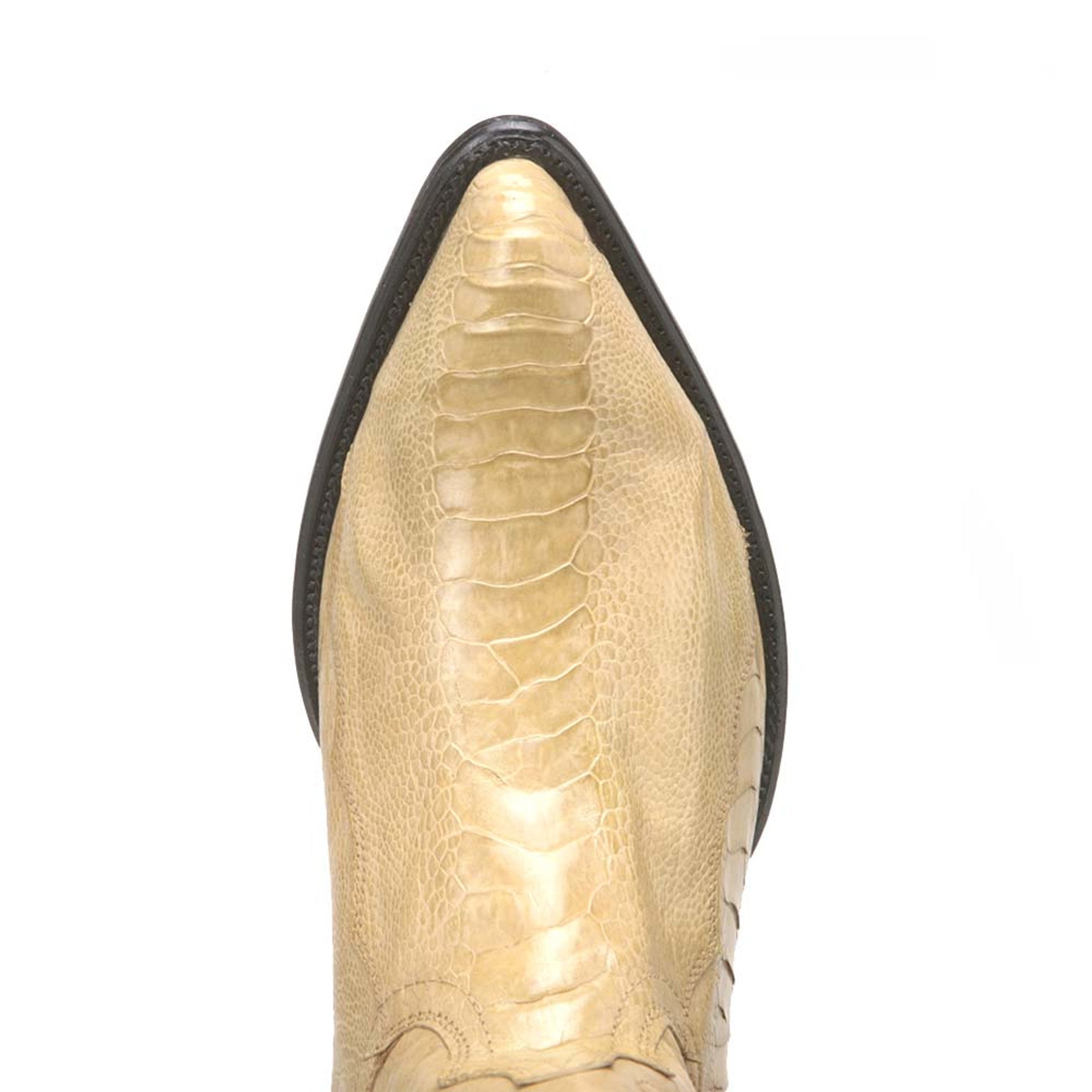 Los Altos Oryx J-Toe Genuine Ostrich Leg Boots - 6