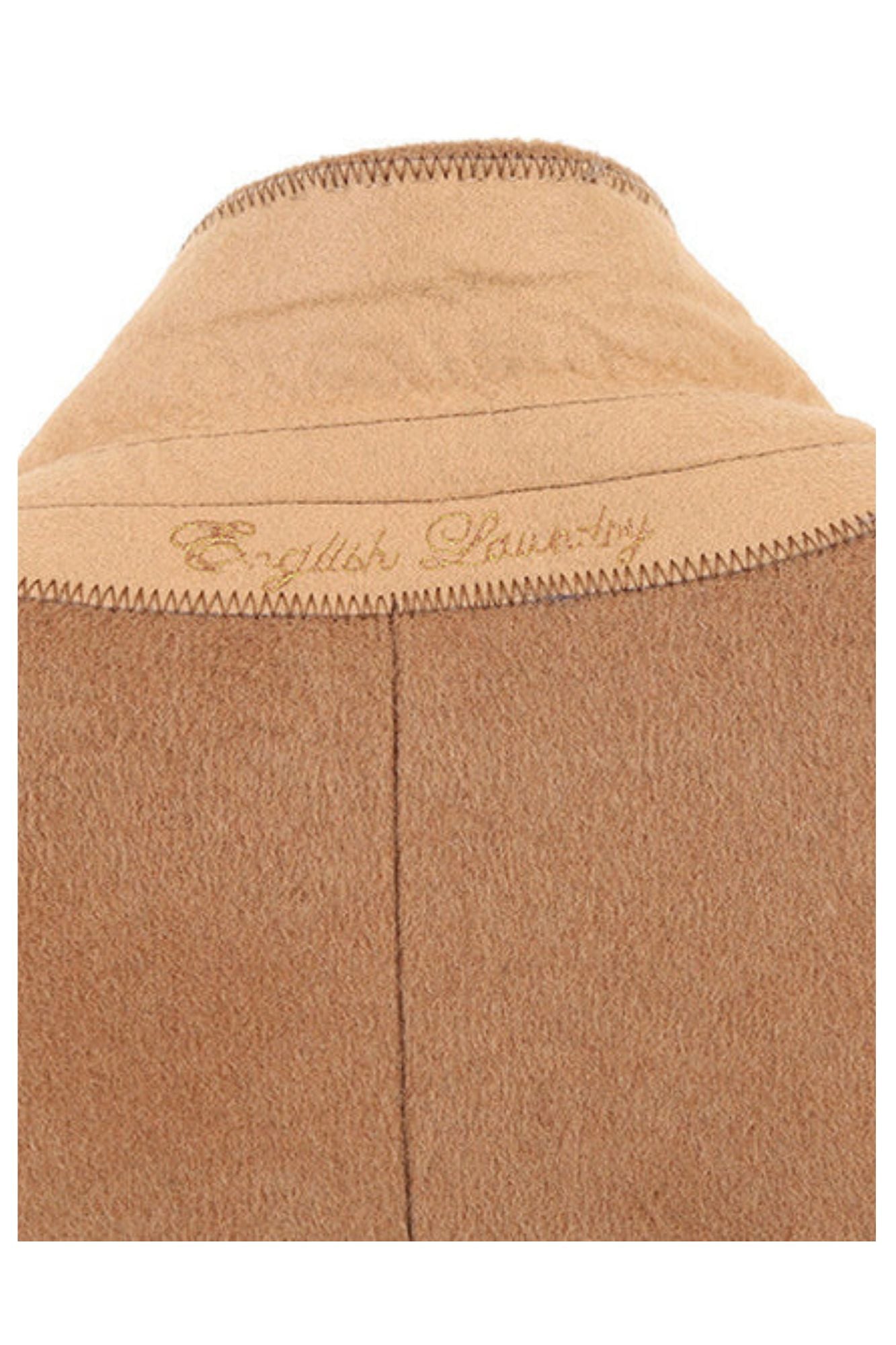 Camel Fall/Winter Essential Slim Fit Overcoat Wool Blend - Coat Size 38