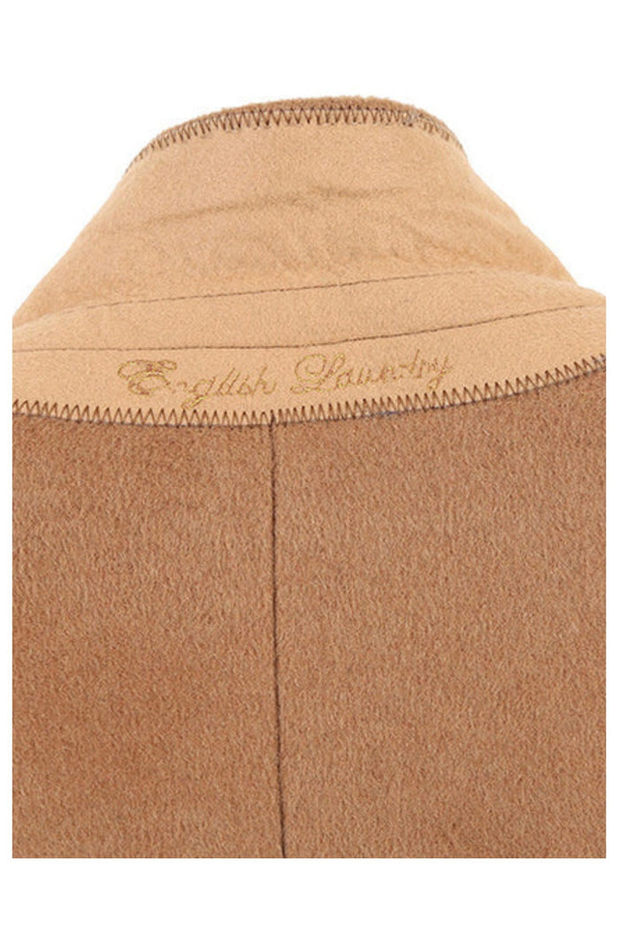 Camel Fall/Winter Essential Slim Fit Overcoat Wool Blend