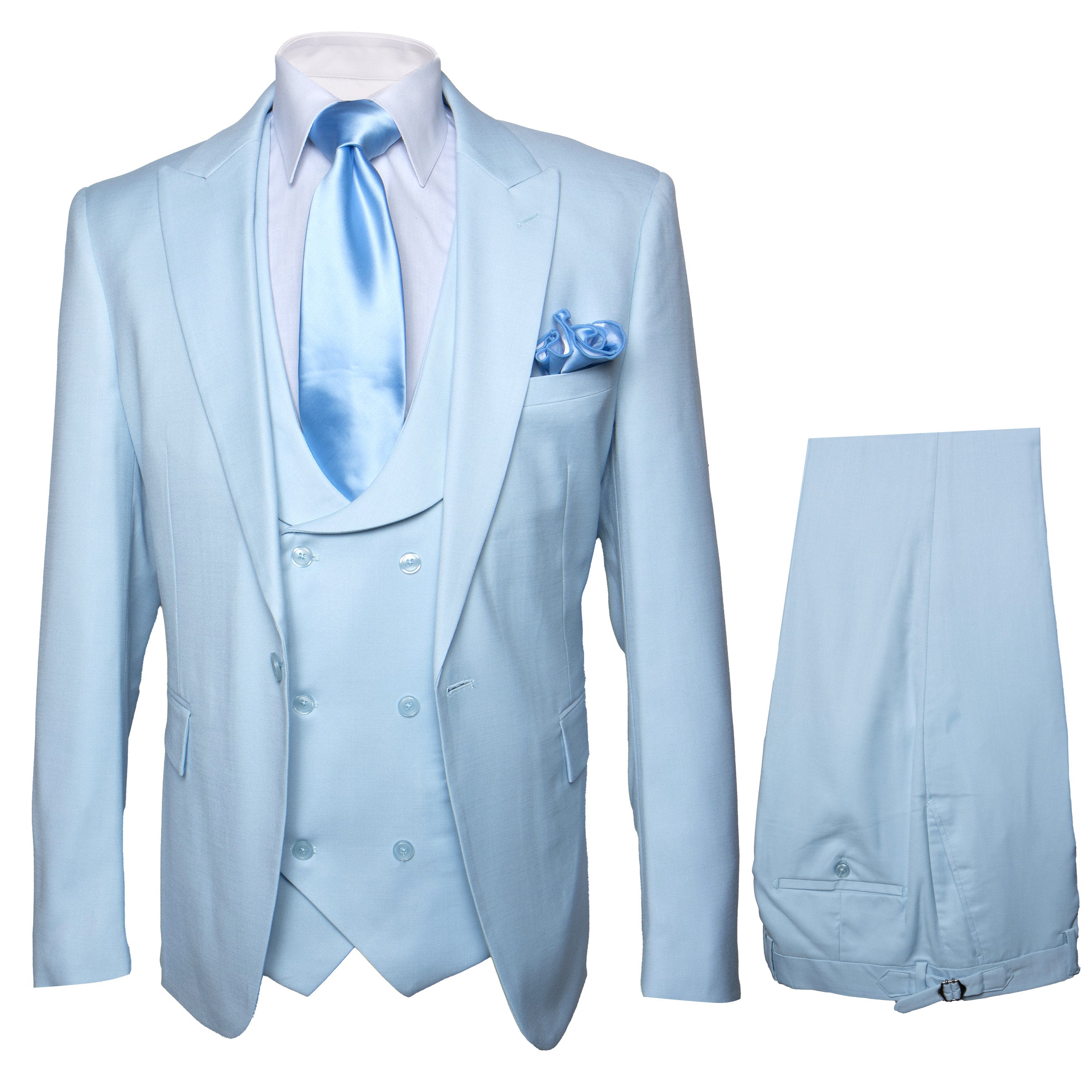 Rossi Man Paul RM1395 â€“ Men's Classic Tailored Suit | Formalwear for Men - 34R