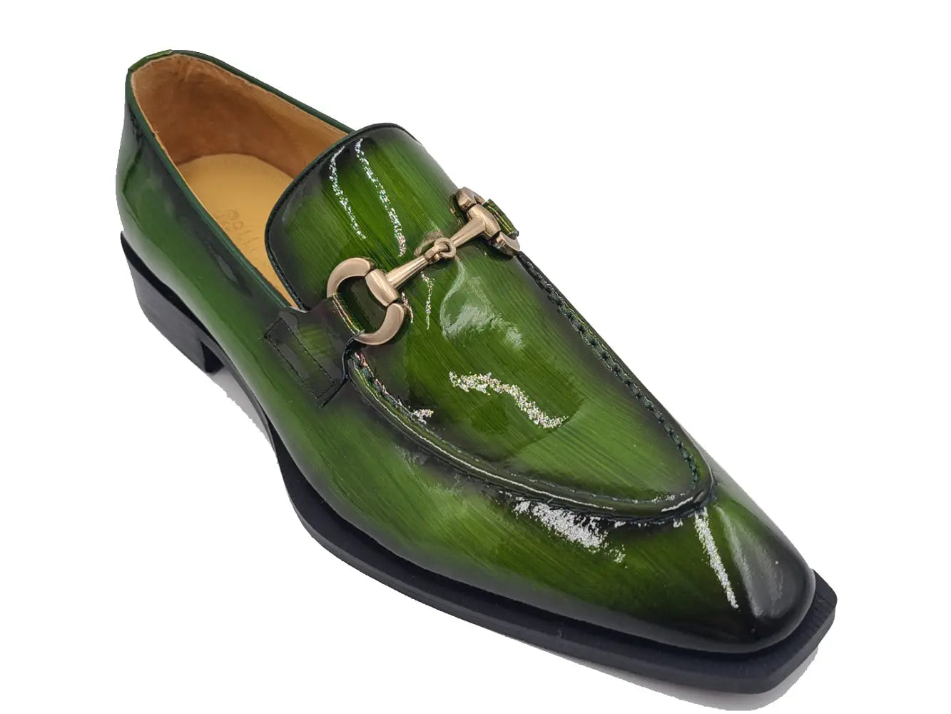 Patent Leather Buckle Loafer - 7.5