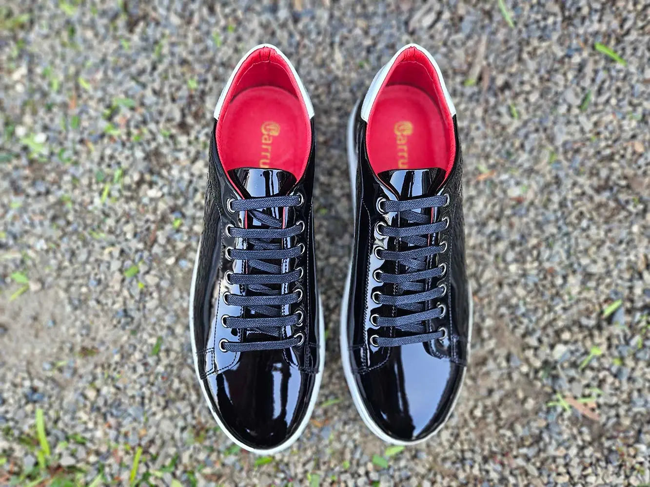 Patent Leather Dress Sneaker - 7.5