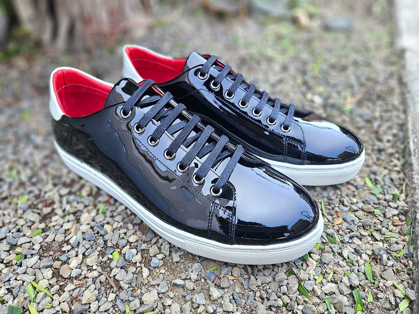 Patent Leather Dress Sneaker Patent Leather Dress Sneaker