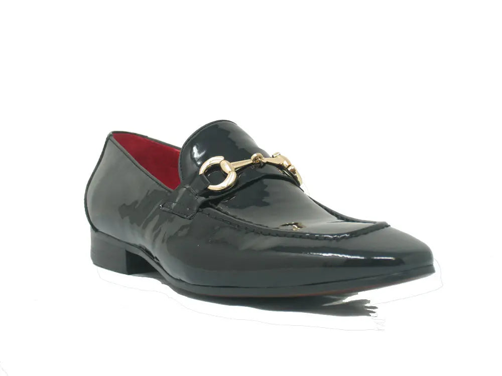 Patent Leather Horse Bit Loafer - 7