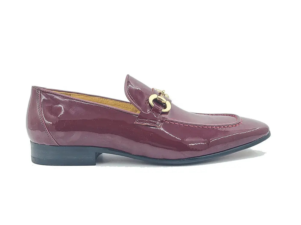 Patent Leather Horse Bit Loafer - 7