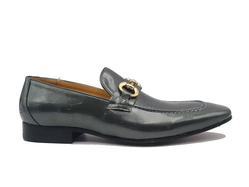 Patent Leather Horse Bit Loafer - 7