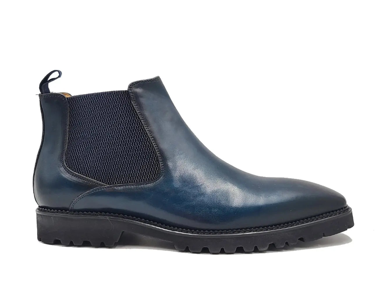 Carrucci Patina Chelsea Boot Lug Sole - 7.5