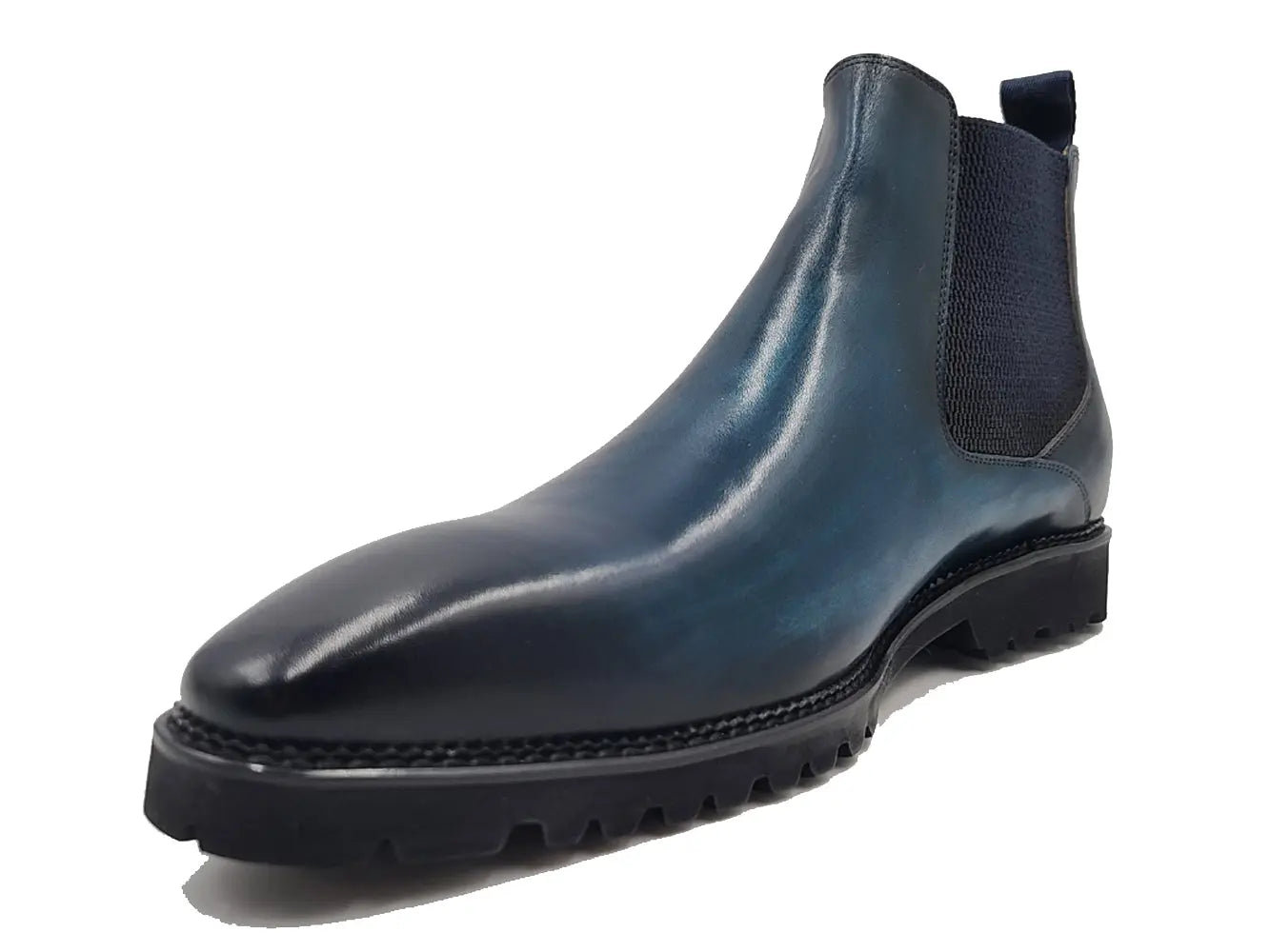 Carrucci Patina Chelsea Boot Lug Sole - 7.5