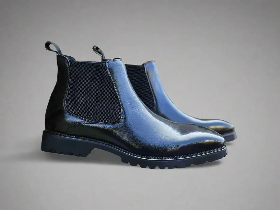 Carrucci Patina Chelsea Boot Lug Sole - 7.5