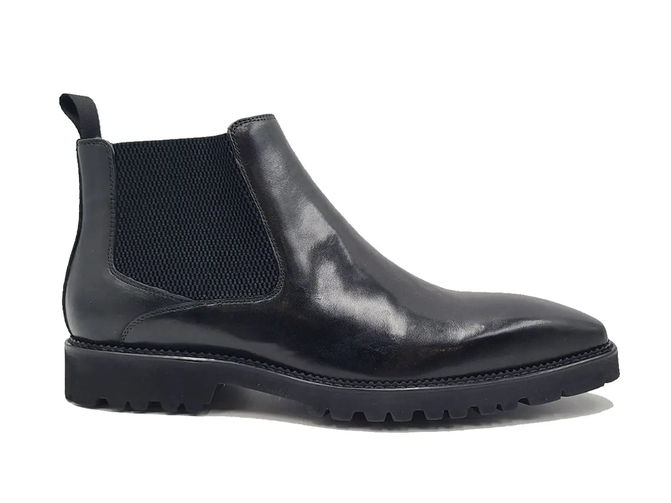 Patina Chelsea Boot Lug Sole - 7.5