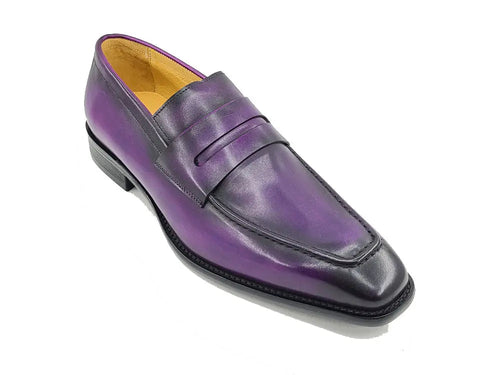 Carrucci Patina Finished Penny Loafer