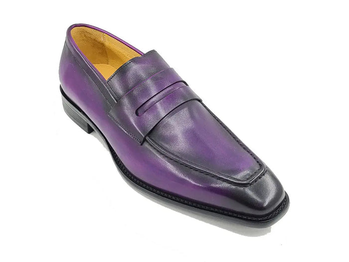 Carrucci Patina Finished Penny Loafer