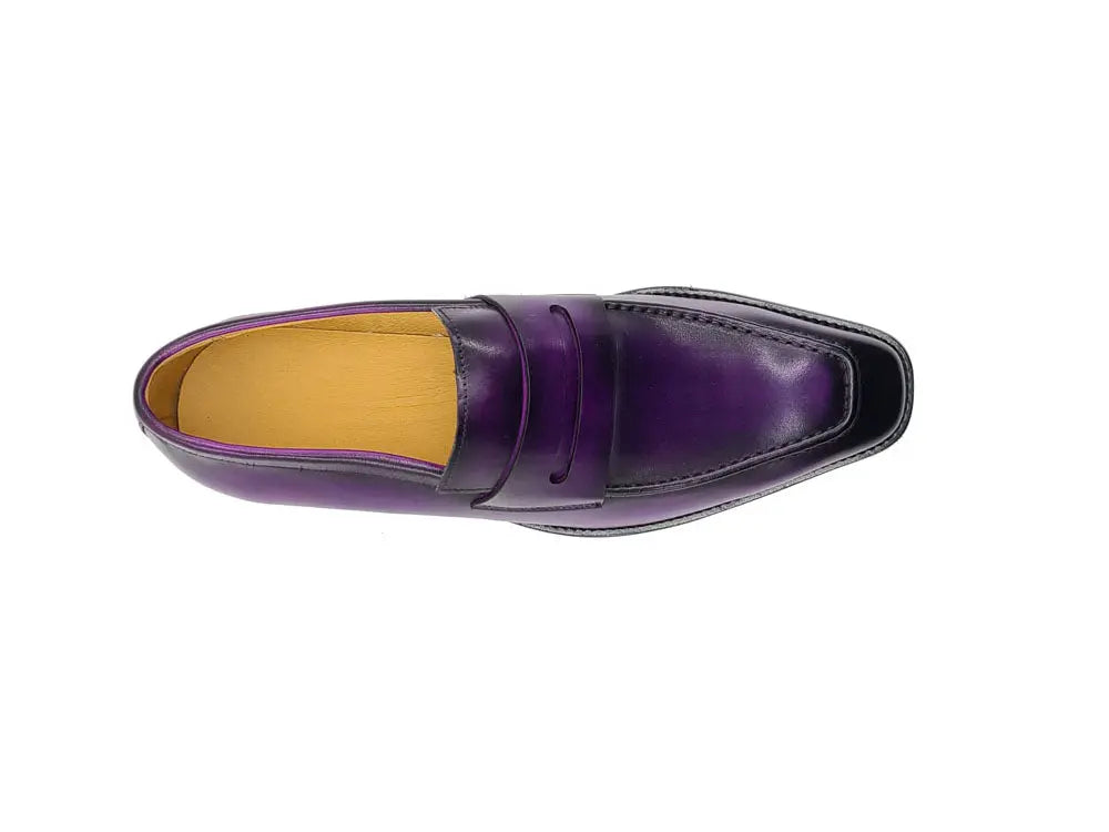 Carrucci Patina Finished Penny Loafer - 7.5