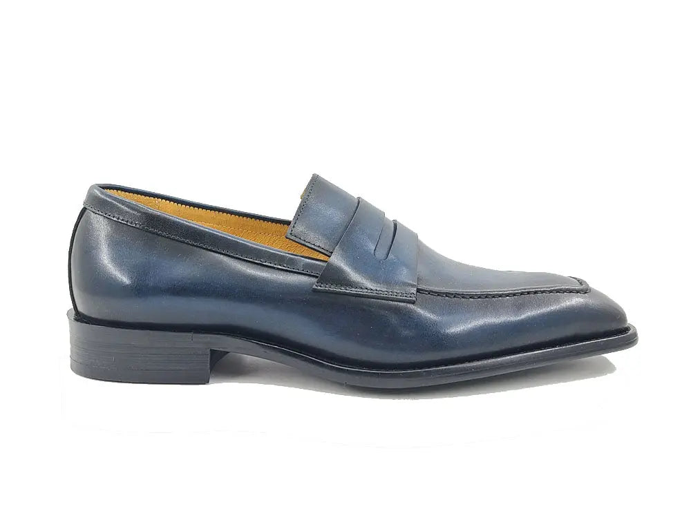 Patina Finished Penny Loafer - 7.5