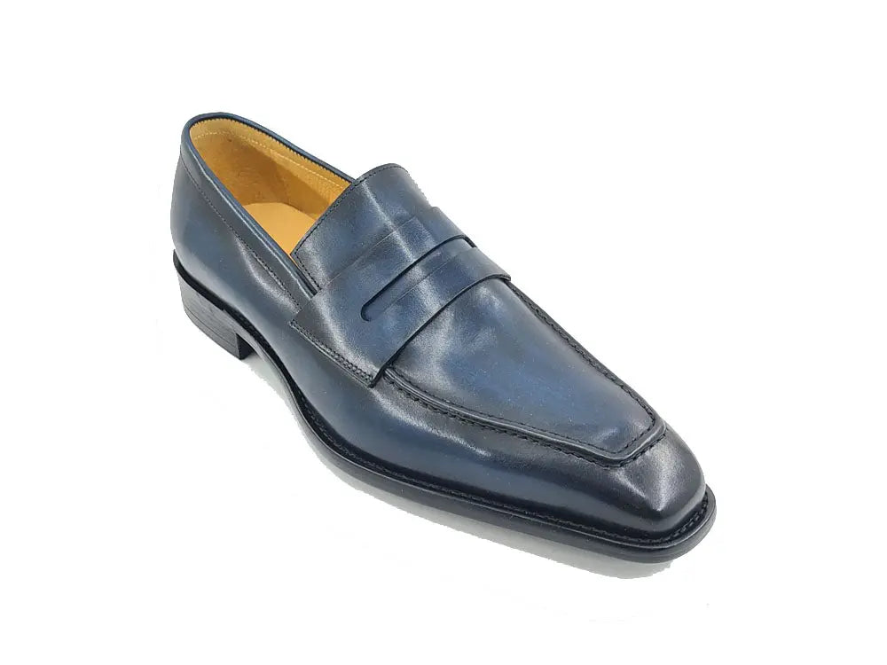 Patina Finished Penny Loafer - 7.5