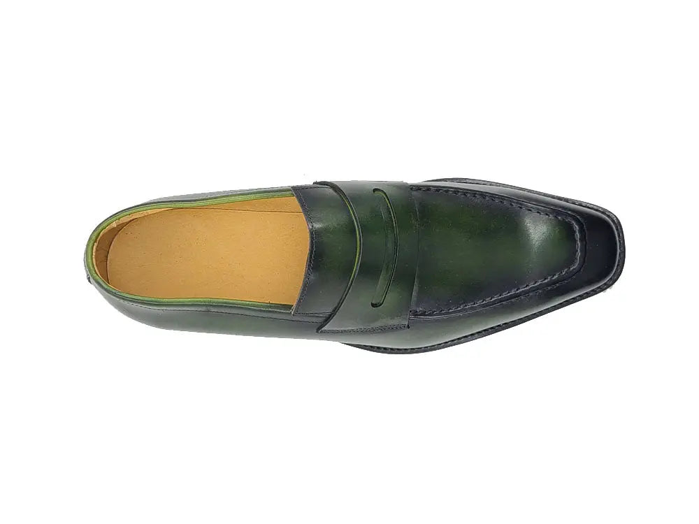 Patina Finished Penny Loafer - 7.5