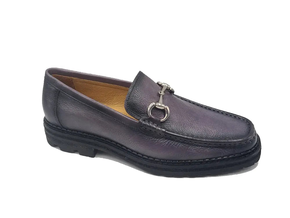 Carrucci Horsebit Loafer Lug Sole - 8