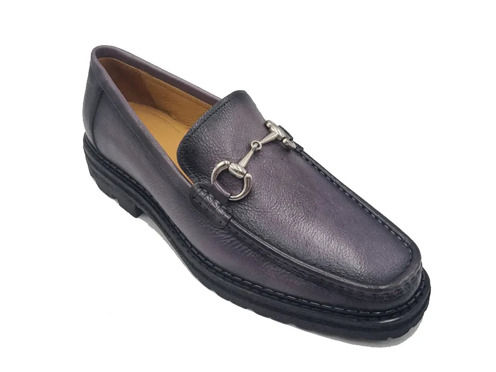 Carrucci Horsebit Loafer Lug Sole - 8