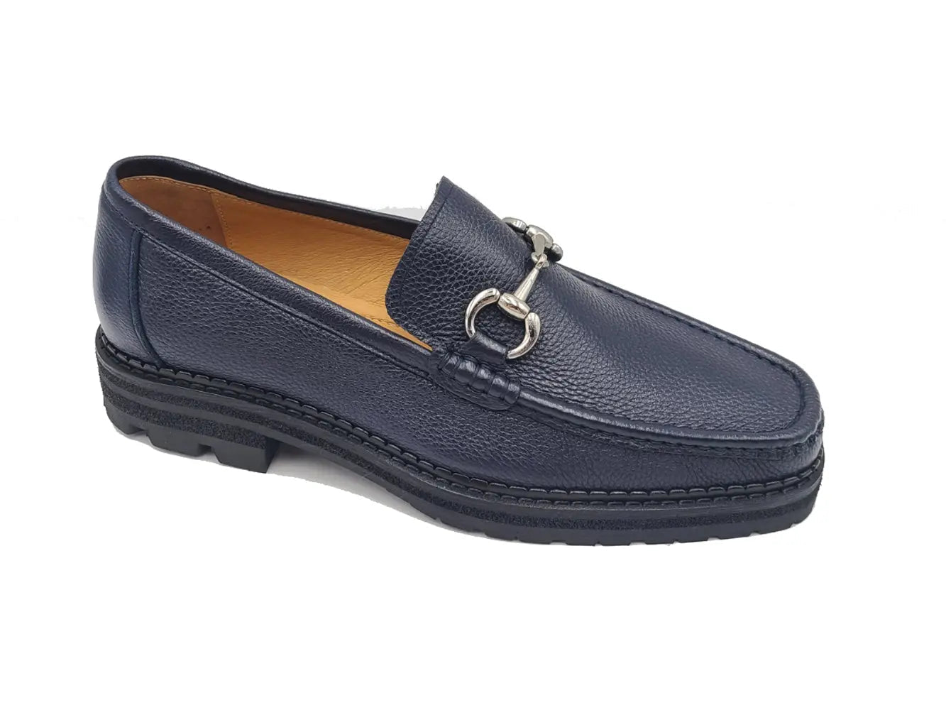Carrucci Horsebit Loafer Lug Sole - 8
