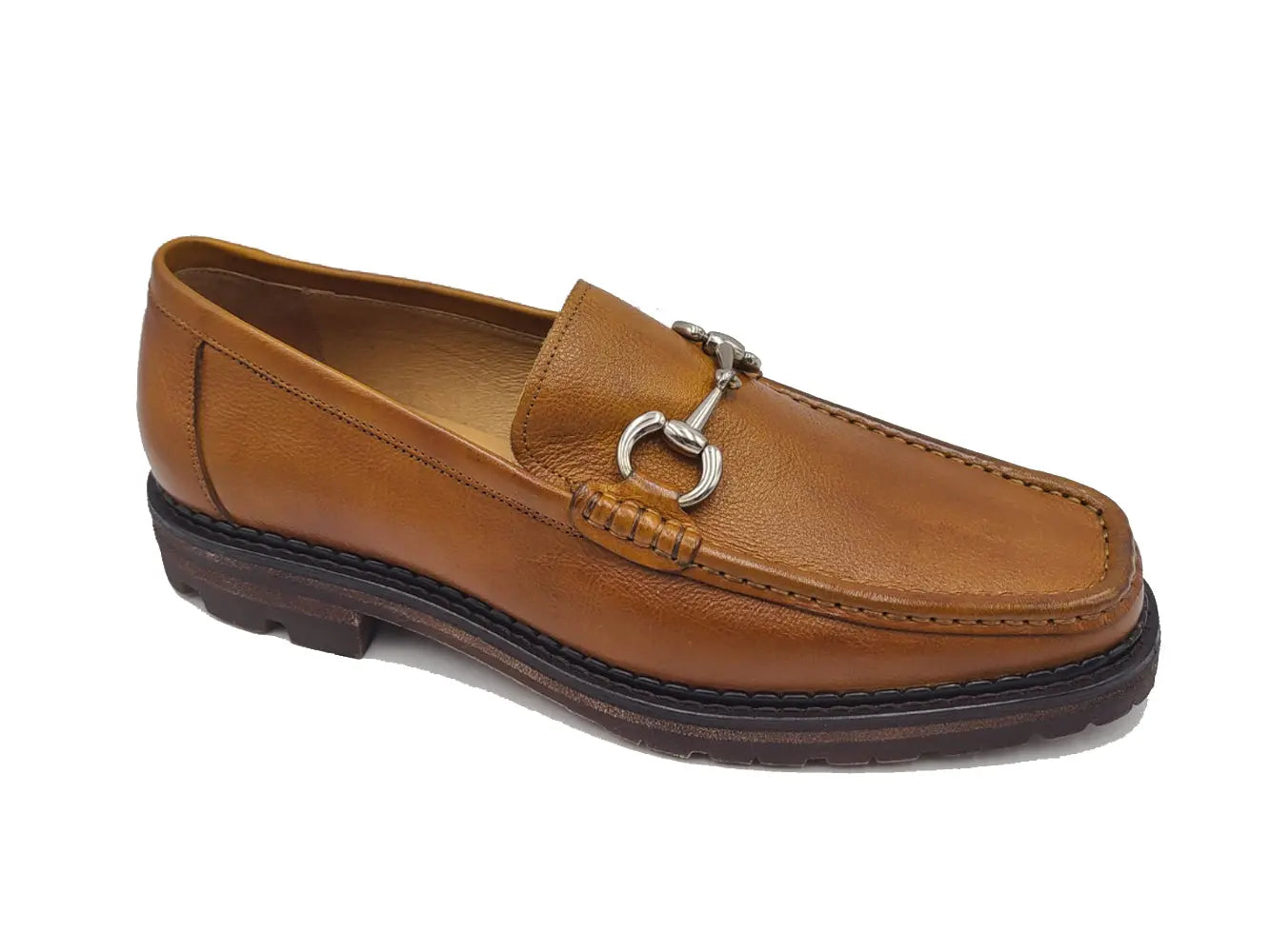 Carrucci Horsebit Loafer Lug Sole - 8