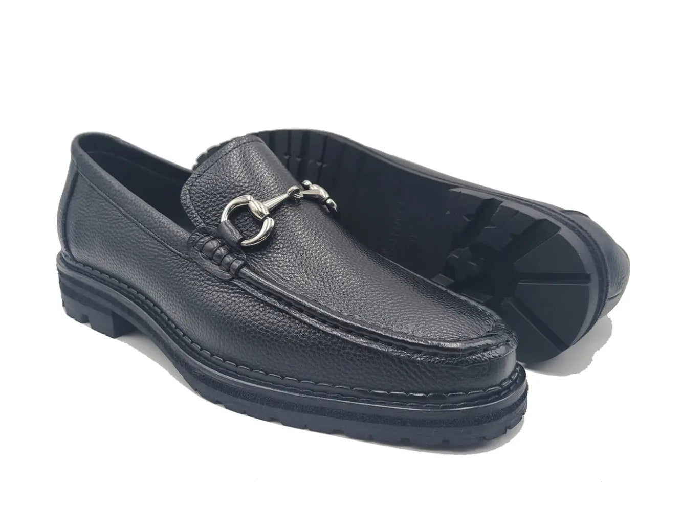 Carrucci Horsebit Loafer Lug Sole - 8