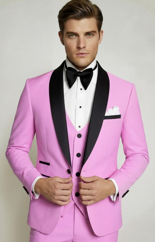 Classic Black Tuxedo – 3 Piece - 34 Short or Extra Small