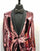 Sequin Tuxedo - Mens Blazer - Rose Gold Dinner Jacket - Shiny Tuxedo Jacket