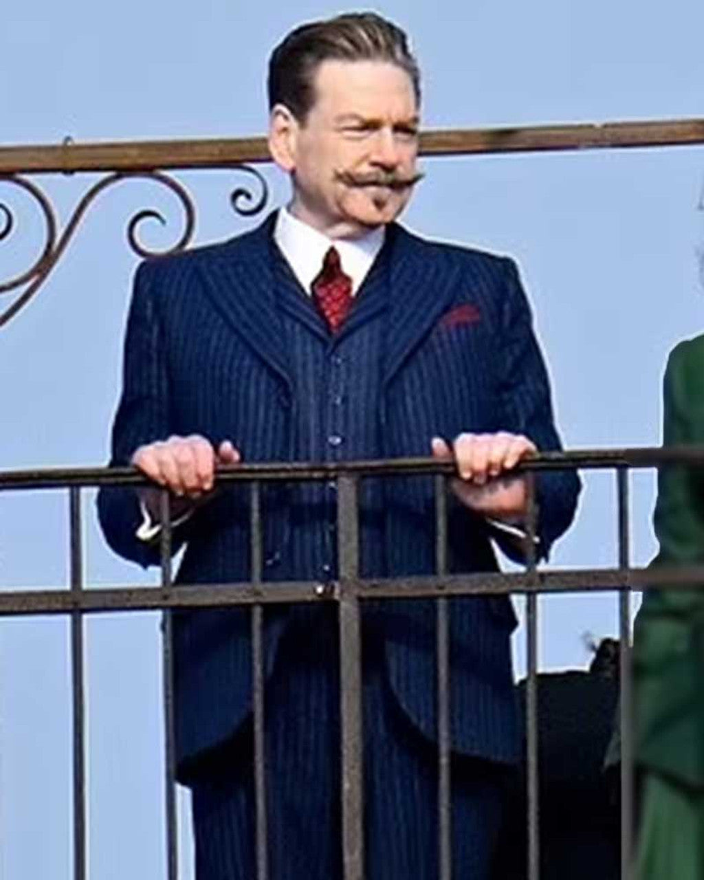 A Haunting in Venice Kenneth Branagh Pinstripe Blazer - 38 Short