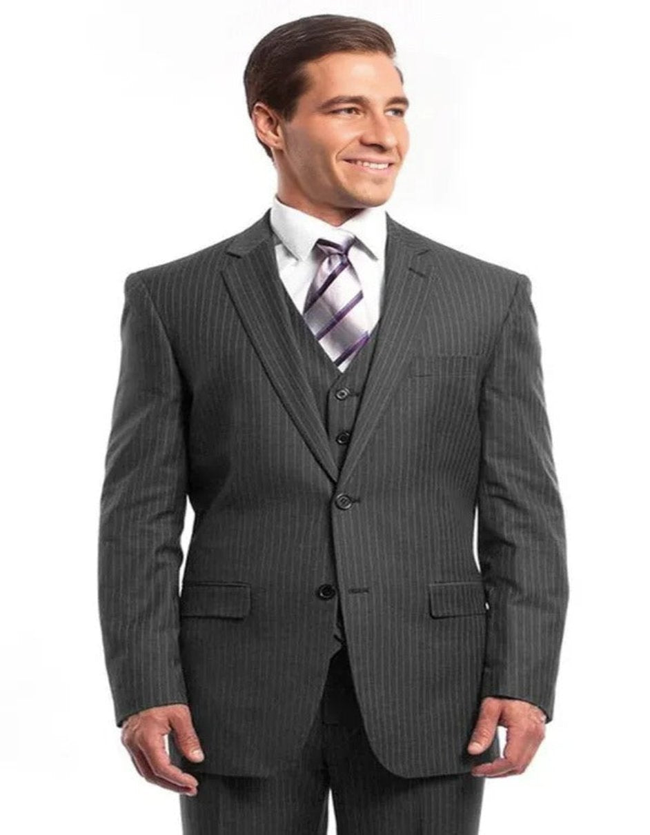 Missionary Mormon Quality Suit - -  Business Missionary Style in Color Grey