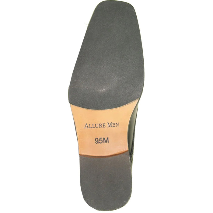 "Matte Black Men's Formal Ankle Boot for Prom 2026 & Wedding"
