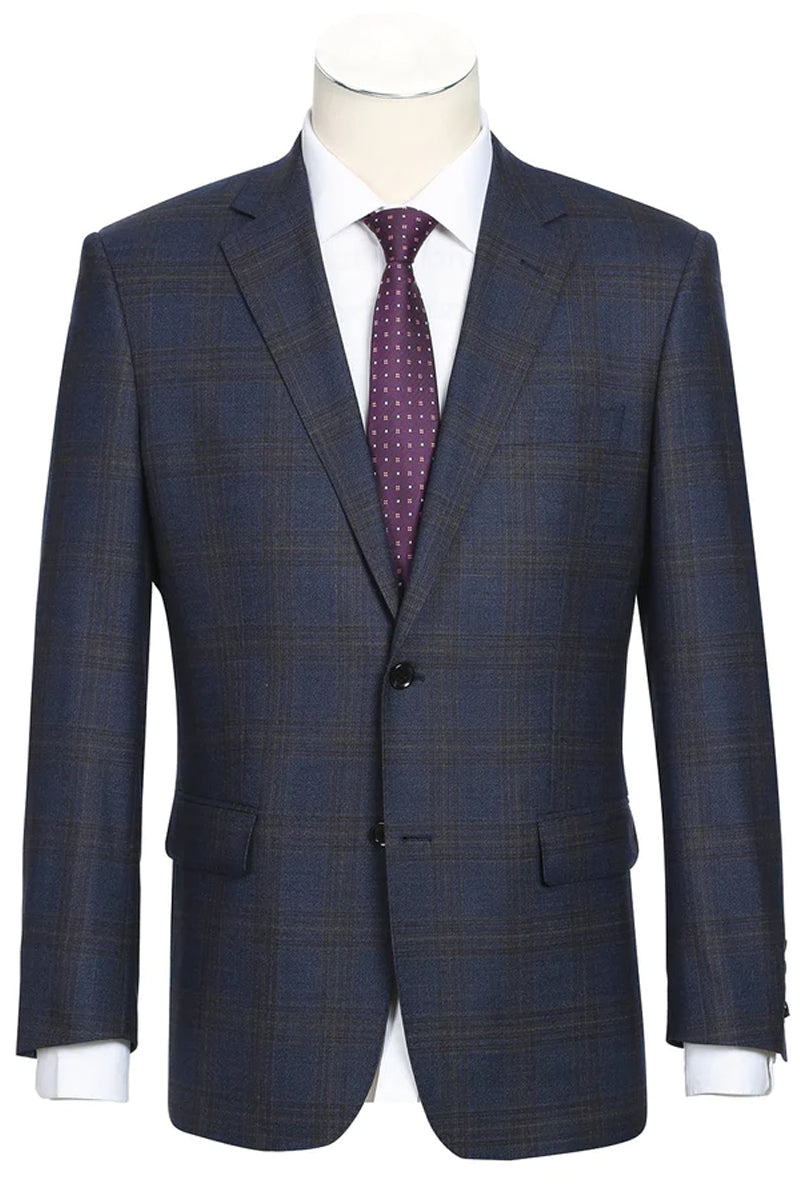 Windowpane Suits for Men - Emensuits
