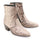 Los Altos Menâ€™s Natural Genuine Python Snakeskin Leather Ankle Boots