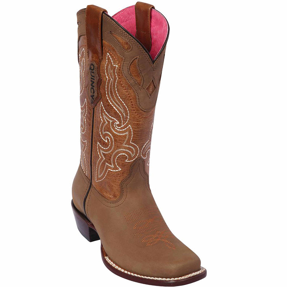 Tan Cowgirl Boots - Tan