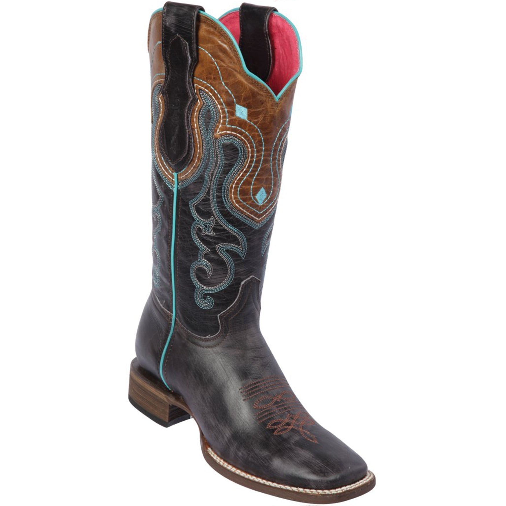 Volcano Grey Cowgirl Boots - Grey