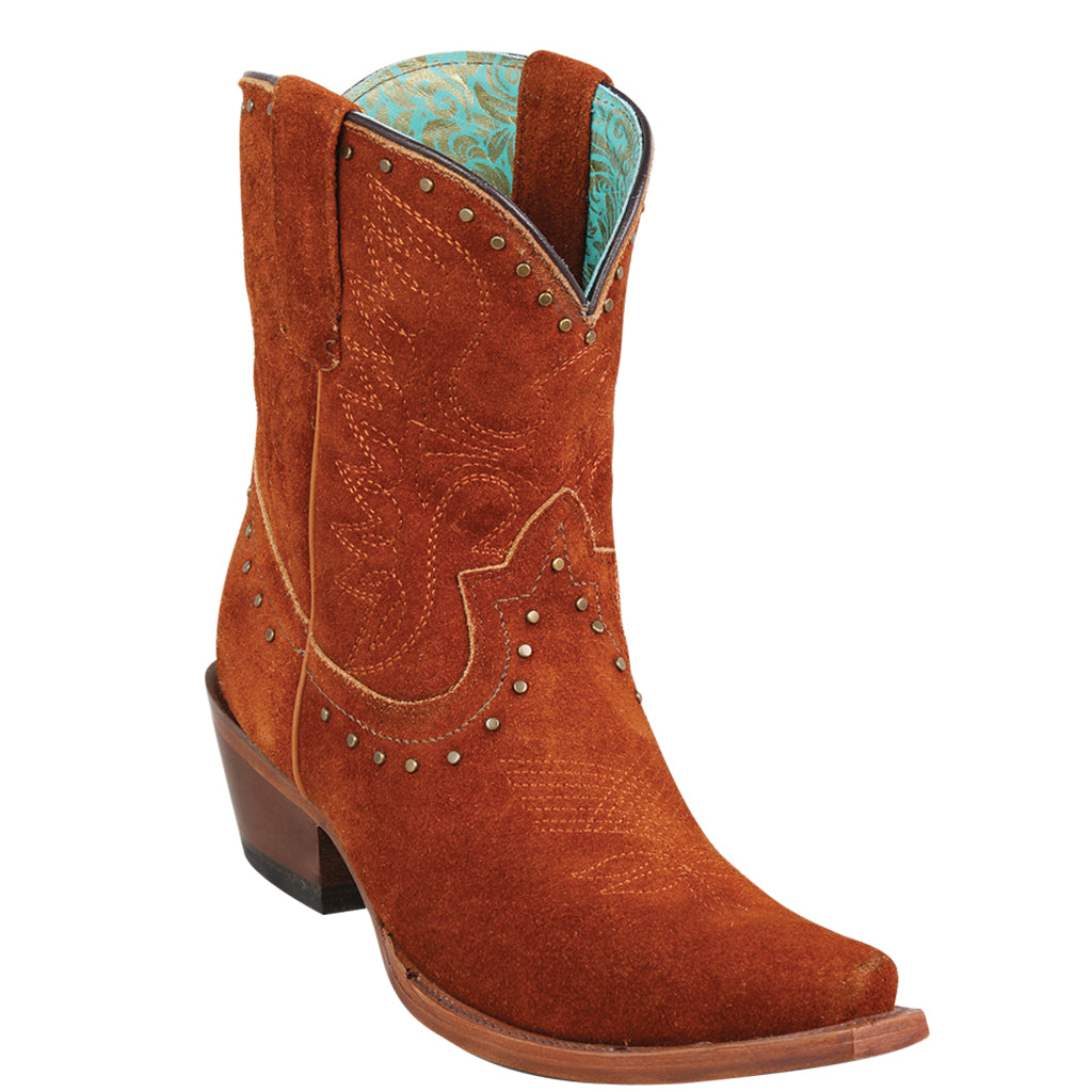 Ladies Snip Toe Ankle Boots - Shedron