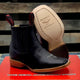 Childrens Cowboy Boots Black Square Toe - Quincy